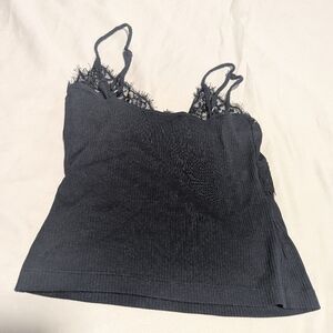 J crew Black Tank Top